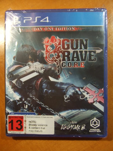 Gungrave G.O.R.E Day One Edition - PS4 Game - BRAND NEW SEALED Carousel 1
