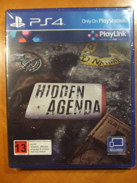 Hidden Agenda - PS4 Game - BRAND NEW SEALED Carousel 1