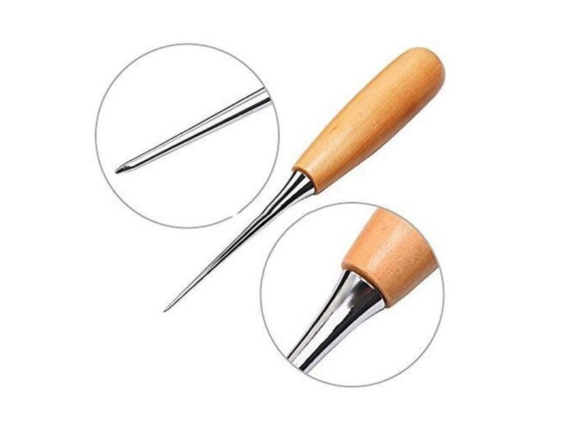 Leathwe Sewing Tool Set Leather Hand Sewing Machine Waxed Thread Needles For Carousel 1