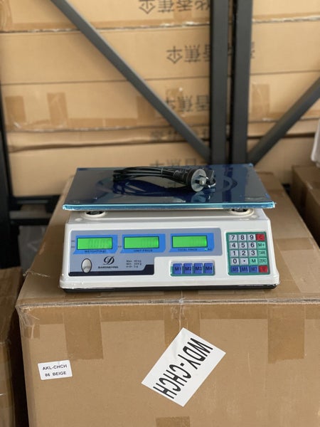 Digital Scale Rechargeable 30KG/5G LCD with Light Carousel 4