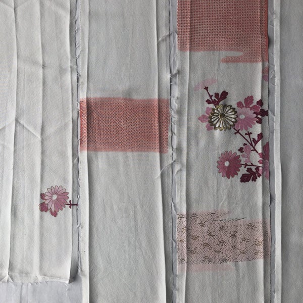 Vintage Silk Japanese Fabric Pieces Carousel 1