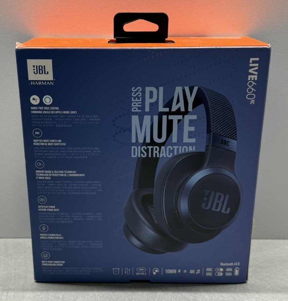 JBL Live 660NC Wireless Noise Cancelling Headphones – Blue Carousel 7