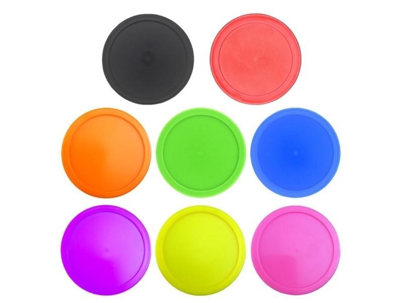 8Pcs Table Game Air Hockey Pucks 2.5inch Heavy Hockey Tables Pucks Part Carousel 1