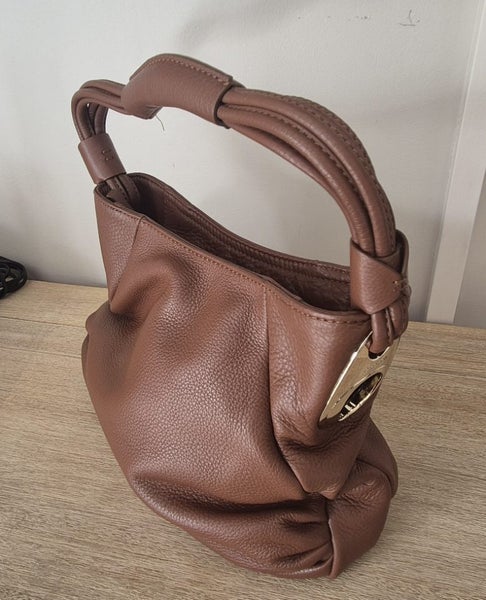 Oroton Kiera Hobo – Brown Leather – Excellent Condition63622327665795111