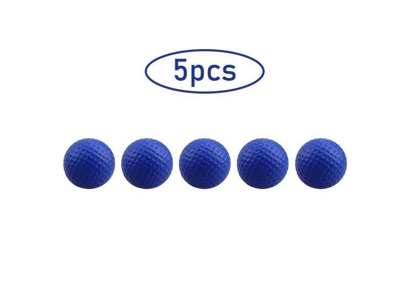5Pcs Golf Ball PU Foam Solid Sponge Soft Ball Indoor Outdoor Practice Training Carousel 1