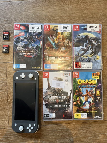 $1 reserve Nintendo switch + 7 games! Carousel 1