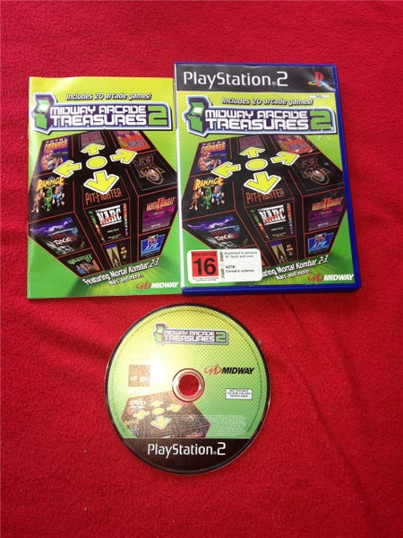 Midway Arcade Treasures 2 - PS2 Game64065500925057110