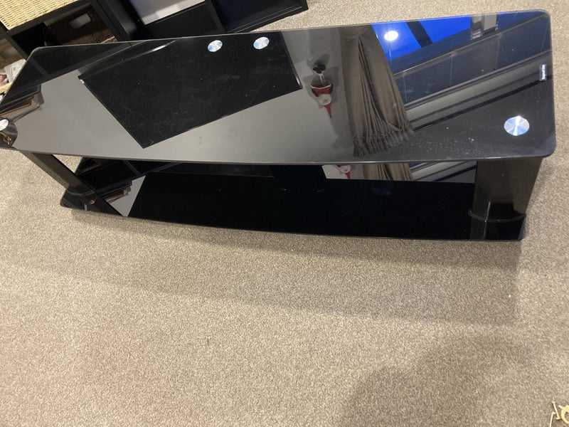 Glass front TV Cabinet 2nd hand in good condition Carousel 1