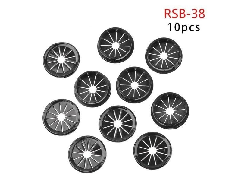 10pcs/set Plastic Cable Hole Cover Furniture Dust Plug Buckle Office Computer Carousel 1