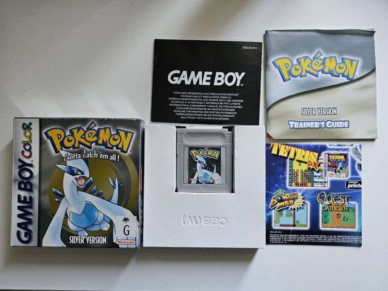 Pokemon silver edition complete in box $1 reserve Carousel 1