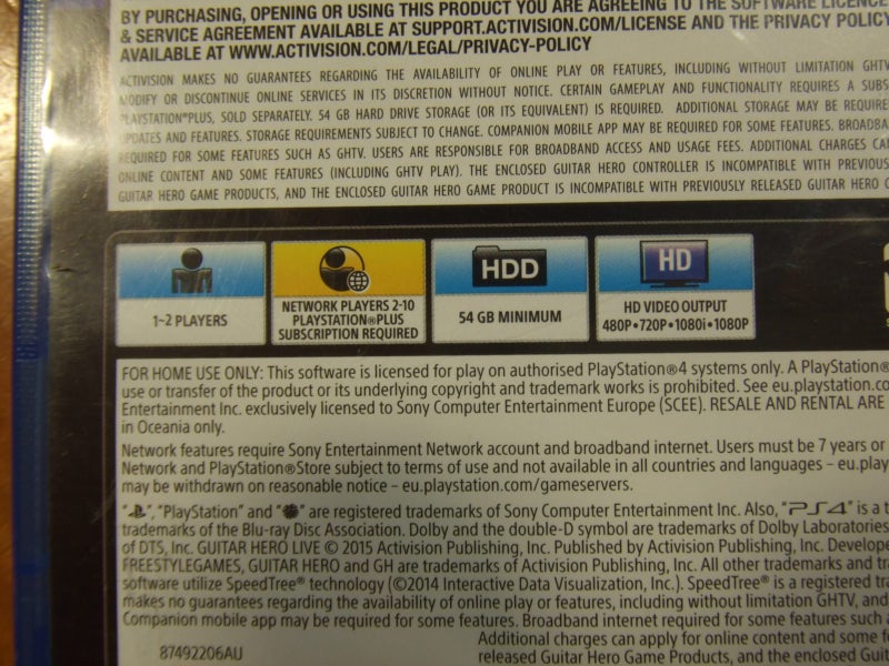 Guitar Hero Live - PS4 Game - VG Condition Carousel 4