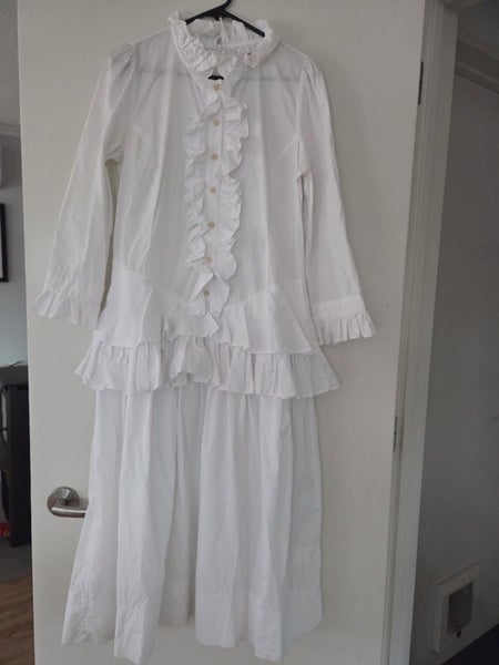 Treatise Cooper 100% cotton frill dress sz 8 Carousel 1