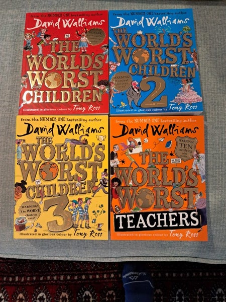 David Walliams books Carousel 1
