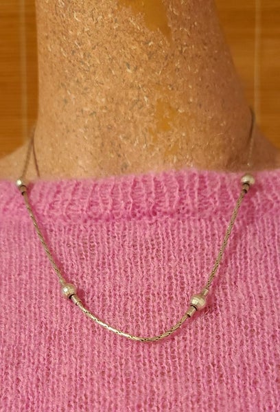 x **STERLING SILVER** Necklace Carousel 1
