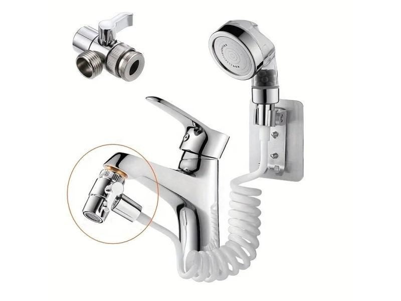 Faucet Switch Adapter Kitchen Sink Splitter Diverter Valve Water Tap Connector Carousel 1