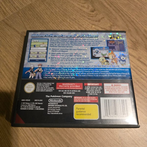 Nintendo DS Pokemon Diamond Version Game Carousel 2