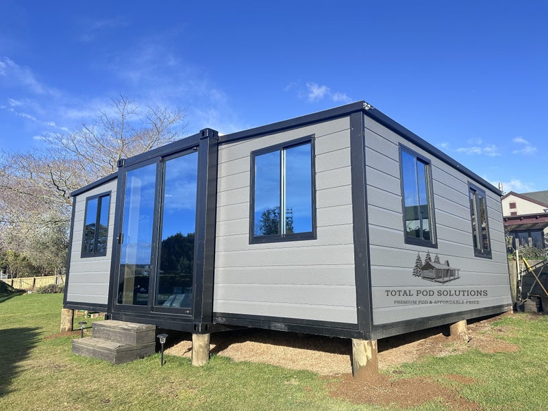 Expandable Tiny House (20ft) 2bedrooms Standard model; Showrooms in ROTORUA Carousel 1