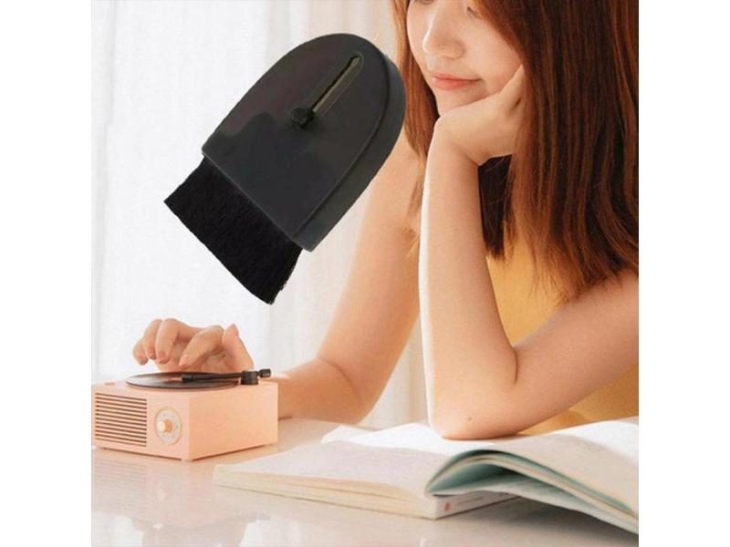 Vinyl Record Cleaning Brush Turntable LP Phonograph Player Cleaning Anti-static Carousel 1