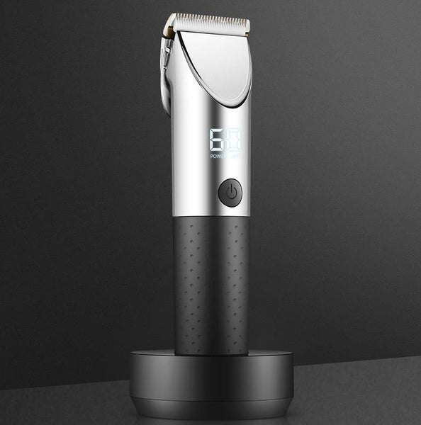 5Pcs Pet Grooming Kit Rechargeable Electric Hair Clipper Trimmer Shaver Set LCD Carousel 2