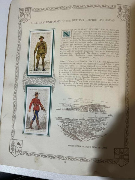 Cigarette Card Album- Military Uniforms of the British Empire Carousel 2