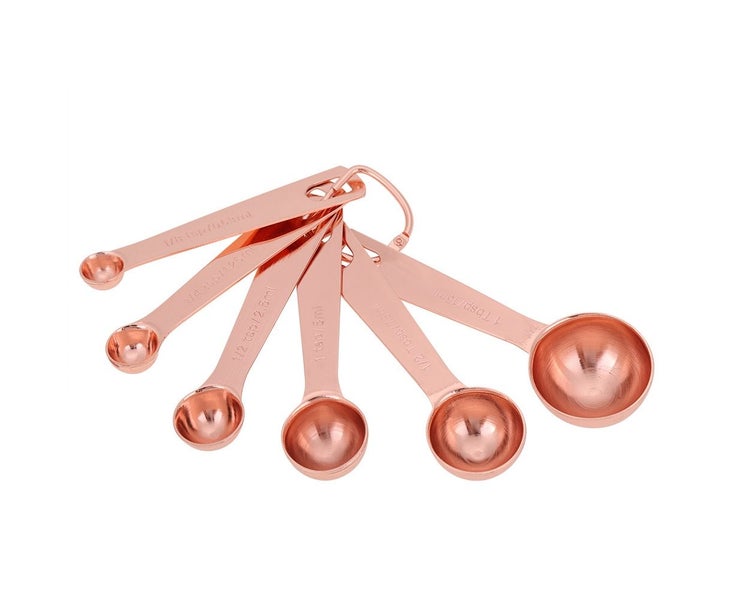 6Pcs/Set Stainless Steel Measuring Spoons Dry & Liquid Ingredients Cooking Ba Carousel 1