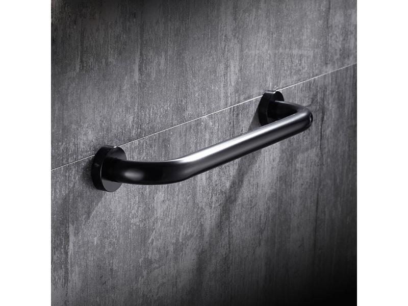 Bathroom Anti Slip Handle Bathroom Elderly Safety Handrail Black Handle Carousel 1