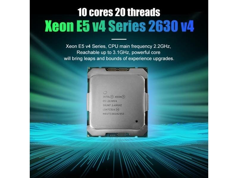 Xeon E5-2630V4 2.20GHZ 10-Core 25MB SmartCache E5 2630 V4 E5-2630V4 FCLGA2011-3 Carousel 1