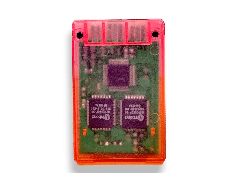 PS2 Memory Card TRANSLUCENT RED Carousel 2