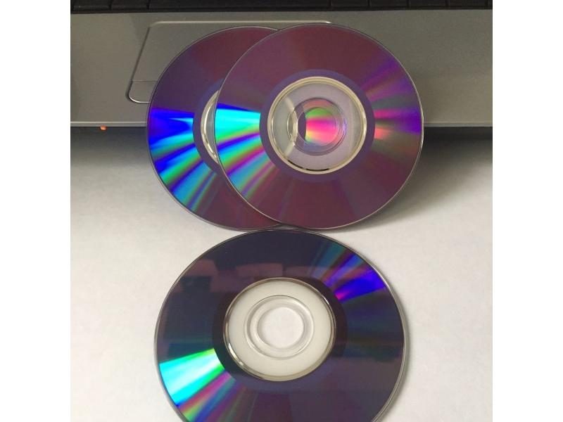 5 Discs Grade A 2.8 GB Double Side Recordable 8 Cm Mini Blank DVD R Disc Carousel 1