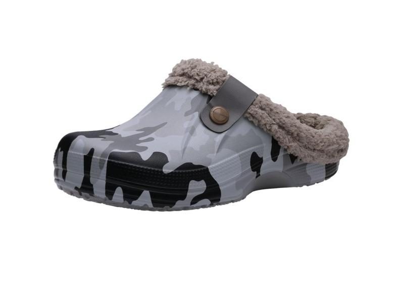 Asgard Winter Fur Furry Slippers For Men Outdoor Fashion Waterproof Carousel 1