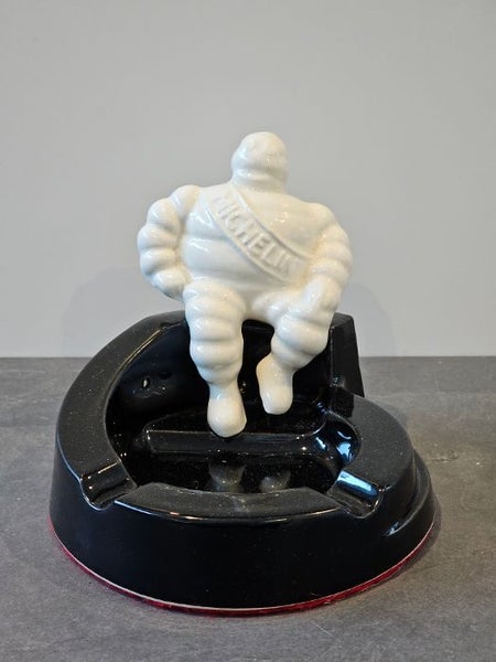 Vintage Ceramic "Bibendum" Michelin Man Ashtray. Presents as New. Carousel 6