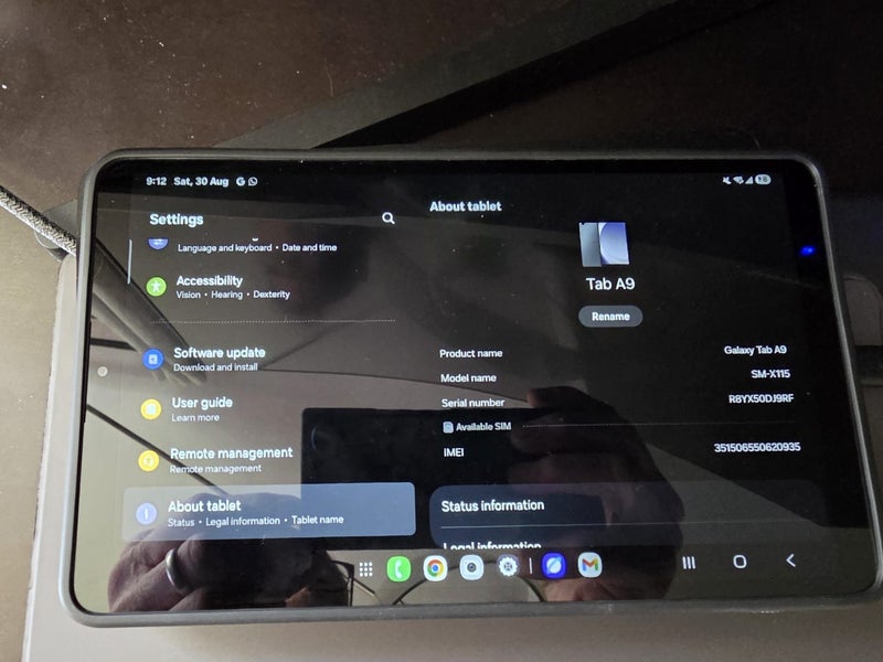 Samsung Tab A9 Carousel 1