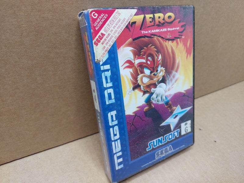 "Zero: The Kamikaze Squirrel" | Sega Drive Game Carousel 1