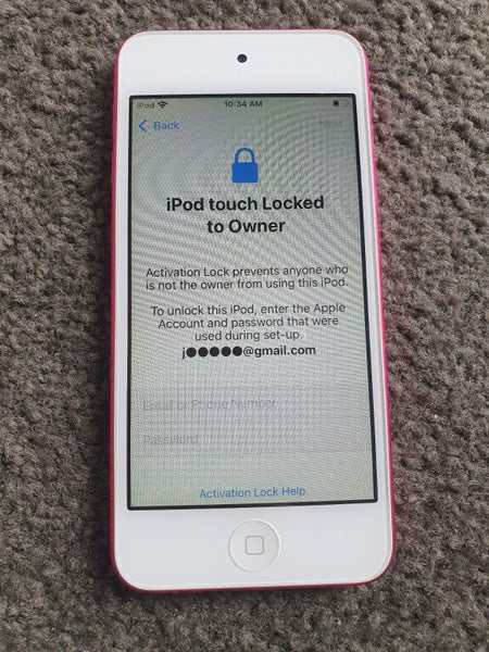iPod Touch 7th Gen (Locked) Carousel 1