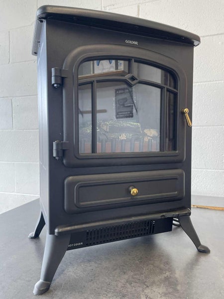 Goldair Flame Effect Heater 1.85kW GFE310 Carousel 1