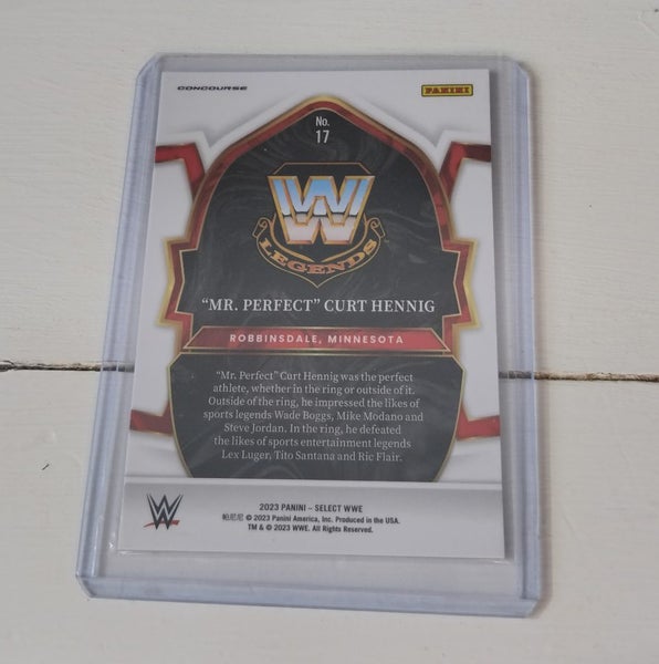 *$1 RESERVE* “Mr Perfect” Curt Hennig 2023 WWE Select Concourse Carousel 2
