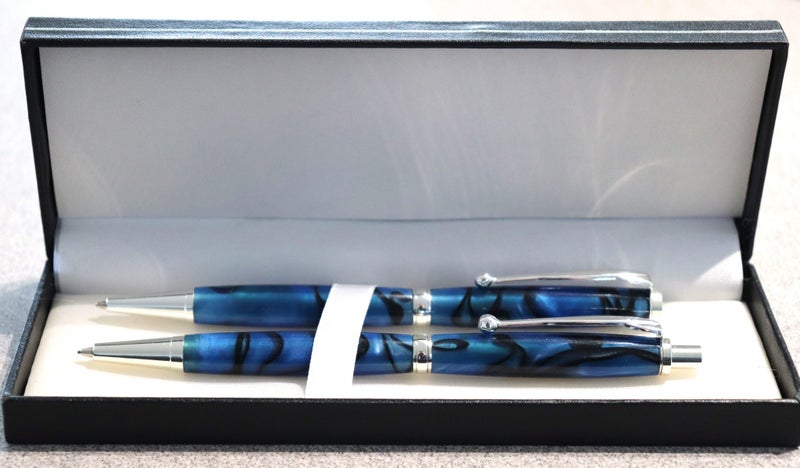 Handcrafted Pen and Pencil Set Carousel 4