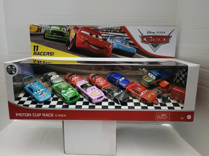 Disney Cars Piston Cup 11-pack Toupe Chick King Mia Tia Tongue Mcqueen Carousel 1