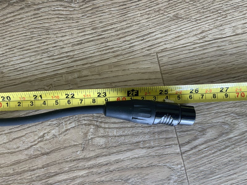 Pearstone PM Series 1/4" TRS M to XLR F Cable - 1.5' (0.46 m) Carousel 3