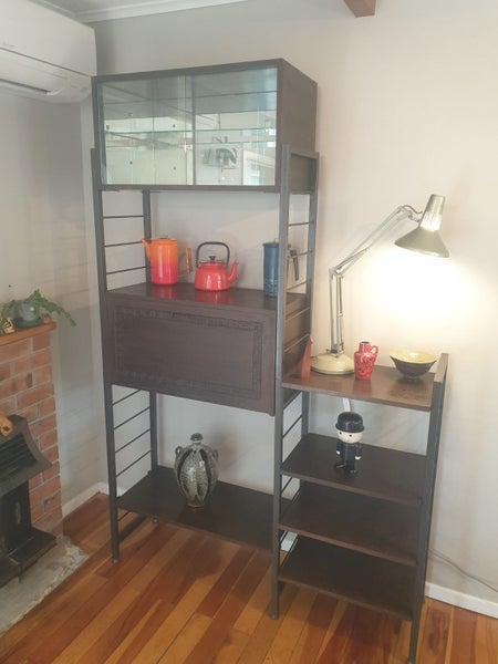 Ladderax modular shelving unit Carousel 1