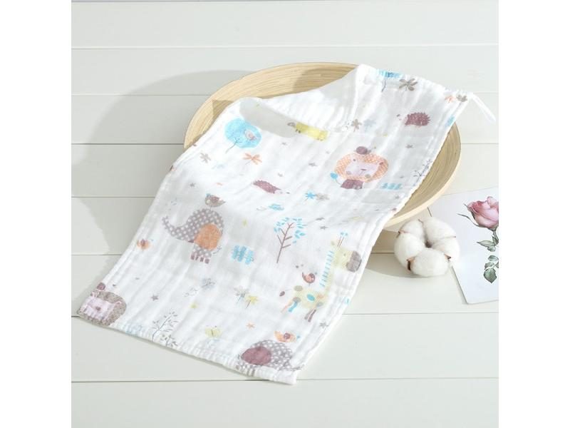 25cm*50cm Muslin Cotton Baby Towels Scarf Swaddle Bath Towel Newborns Carousel 1
