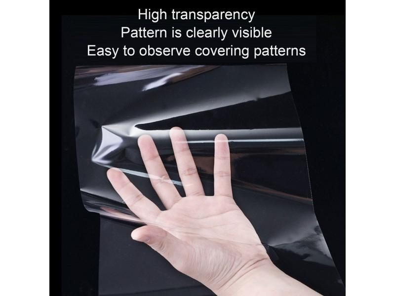 50pcs Transparent Tattoo Transfer Paper Tattoo Stencil Clear Pattern Thermal Carousel 1