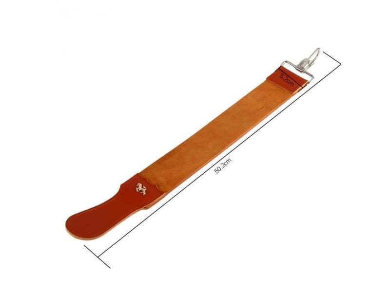 EECOO Genuine Leather Sharpener Strop Strap Barber Straight Belt Folding Knife Carousel 1