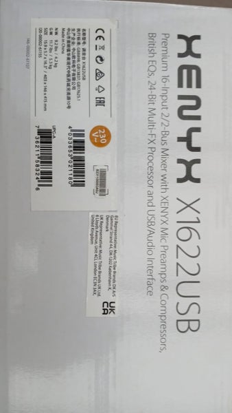 Mixer XENYX X1622USB64240120990721112