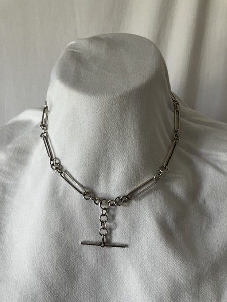 Sterling silver fob chain Carousel 10