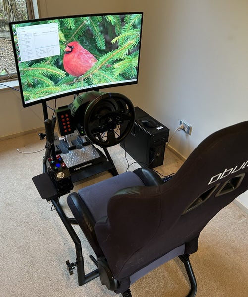 Full Sim Racing Setup - perfect for Fathers Day! Carousel 1