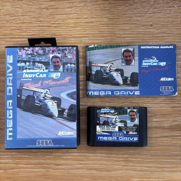 Newman-Haas Indycar • Sega Mega Drive Carousel 1