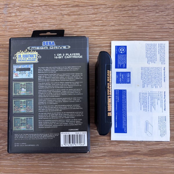 Dr. Robotnik’s Mean Bean Machine • Sega Mega Drive Carousel 2