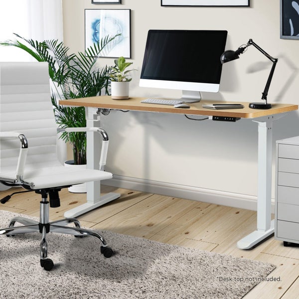Electric Standing Desk Leg Frame Dual / Single Motor Carousel 2