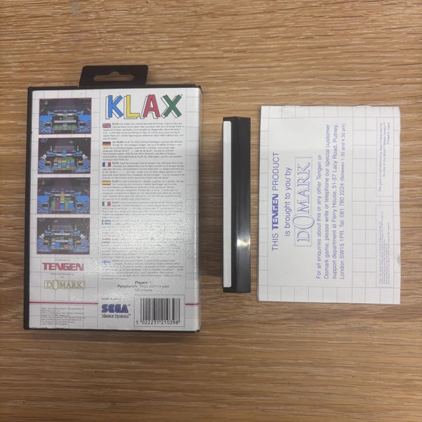 KLAX • Sega Master System Carousel 2